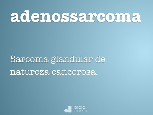 adenossarcoma