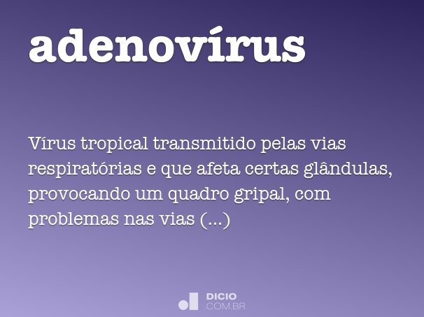 adenovírus