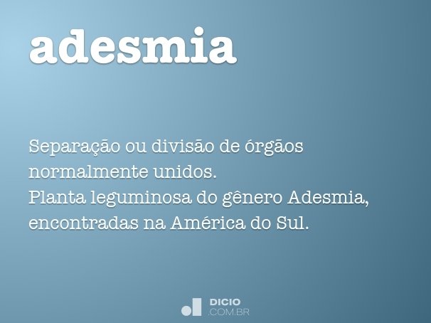 adesmia