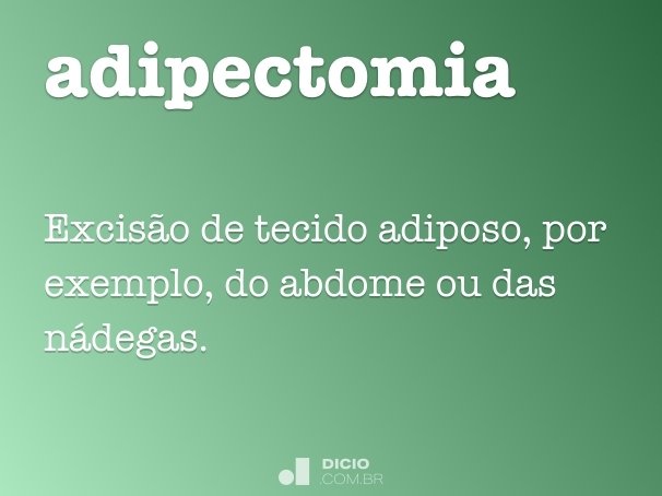 adipectomia
