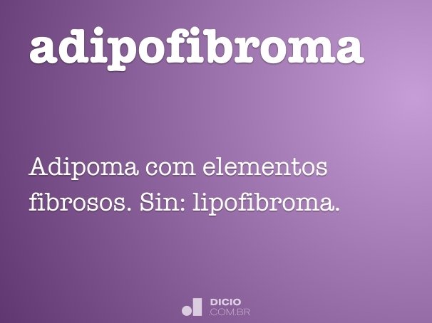 adipofibroma