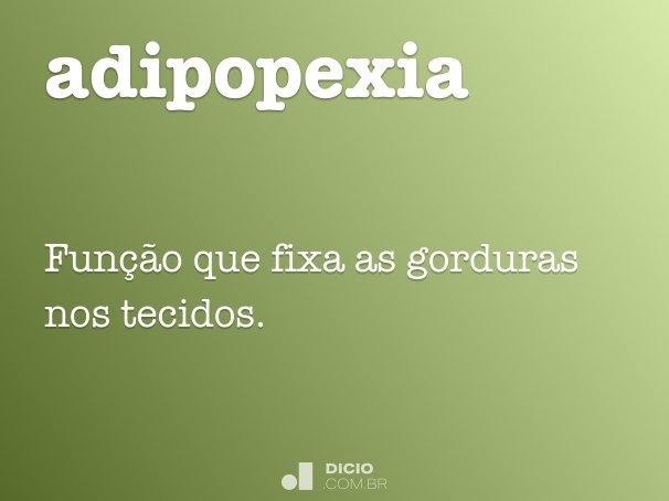 adipopexia