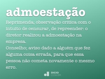 Admoestável - Dicio, Dicionário Online de Português
