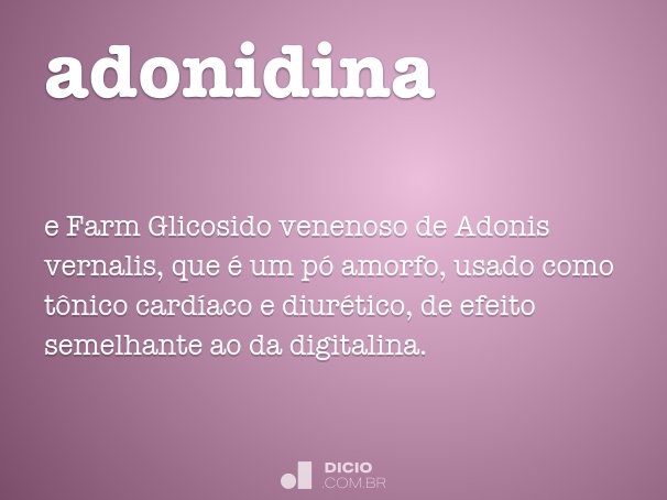 adonidina