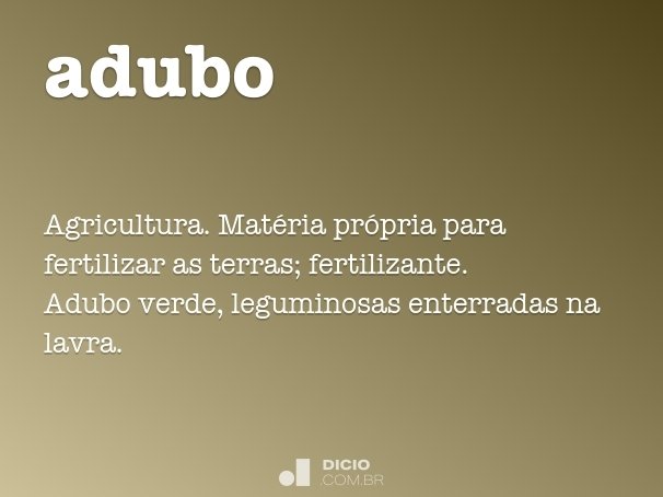 adubo