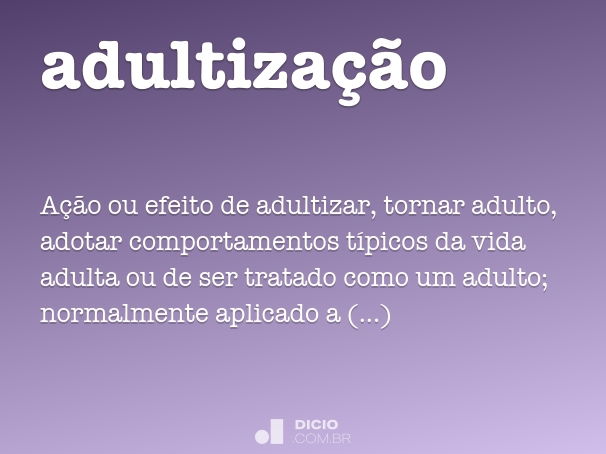 adultização