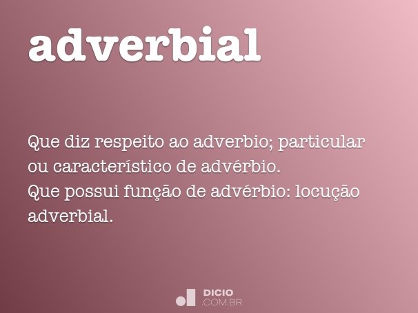 adverbial