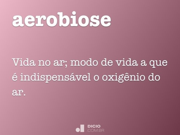 aerobiose