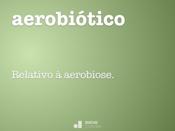 aerobiótico