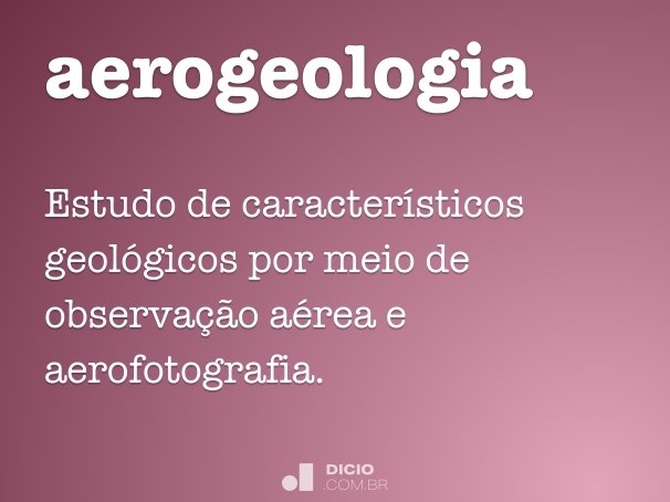 aerogeologia