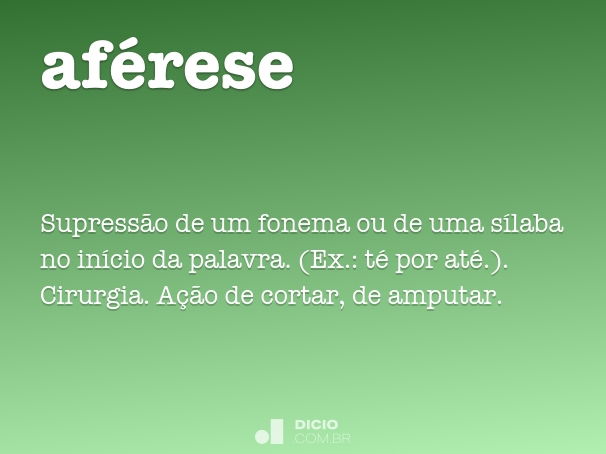 aférese