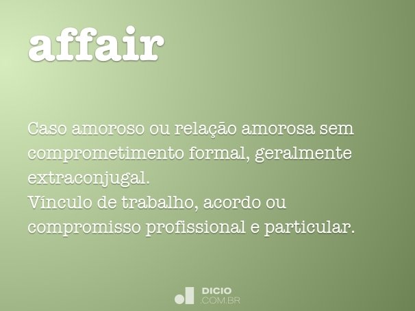 affair