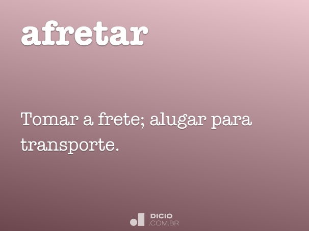 afretar