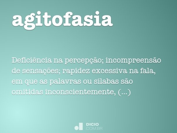 agitofasia