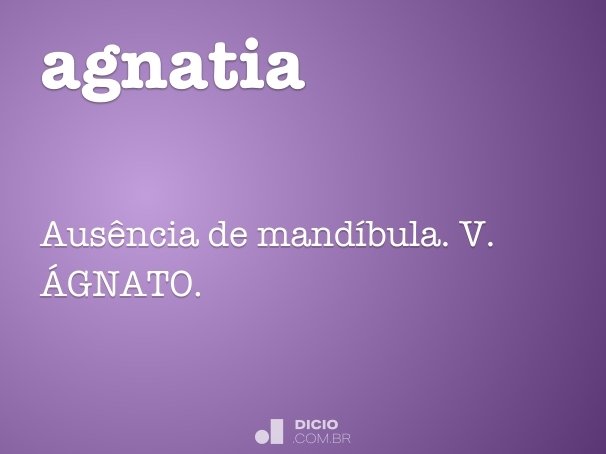 agnatia