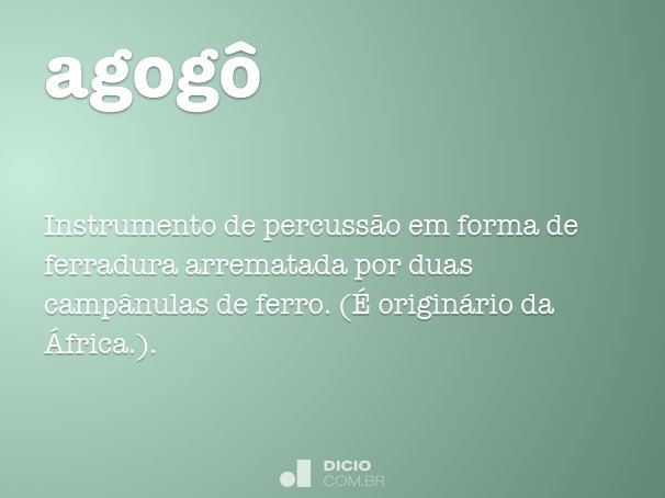 agogô
