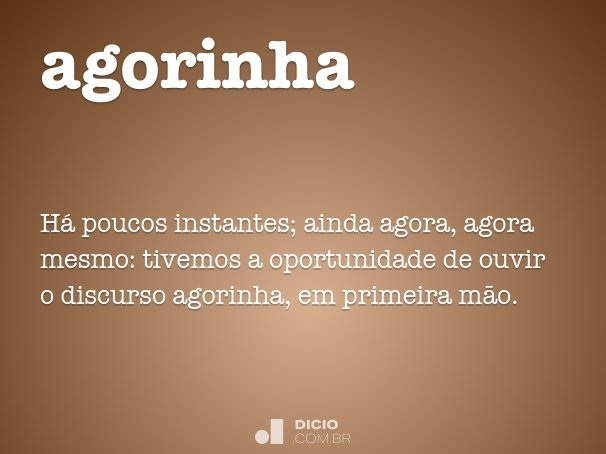 agorinha