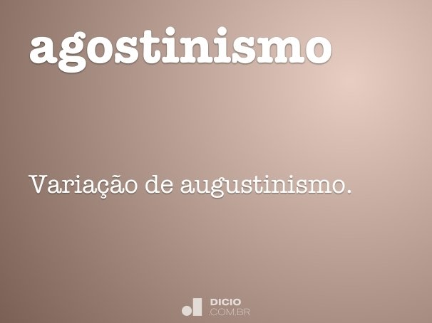 agostinismo