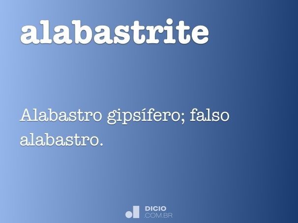 alabastrite