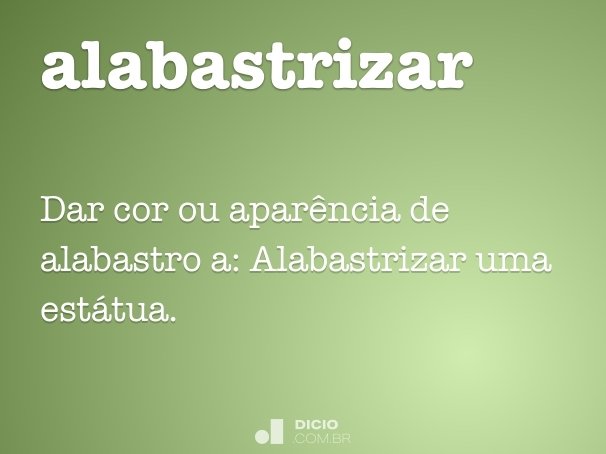alabastrizar