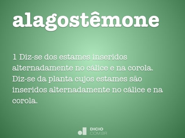 alagostêmone