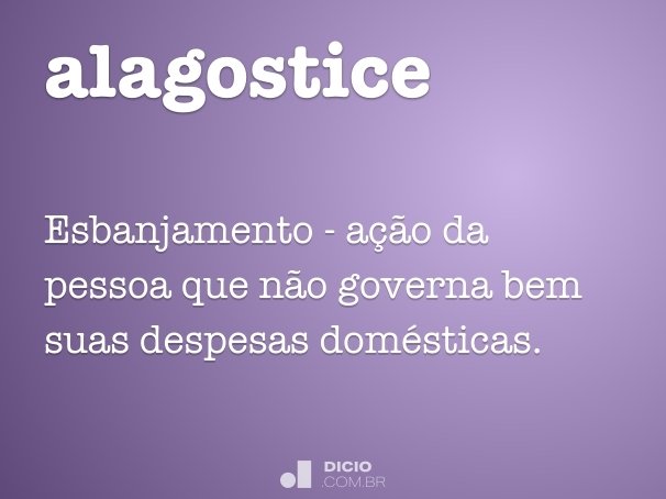 alagostice
