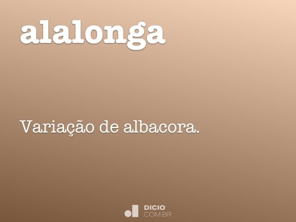 alalonga