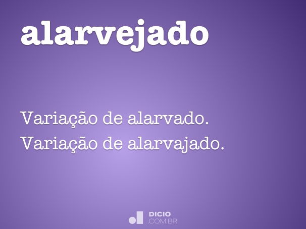 alarvejado