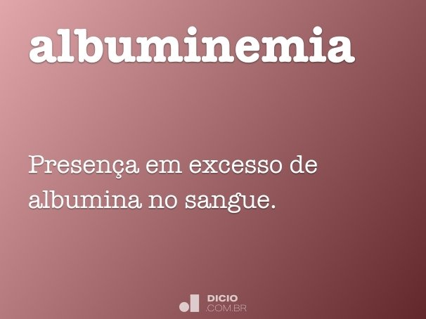 albuminemia