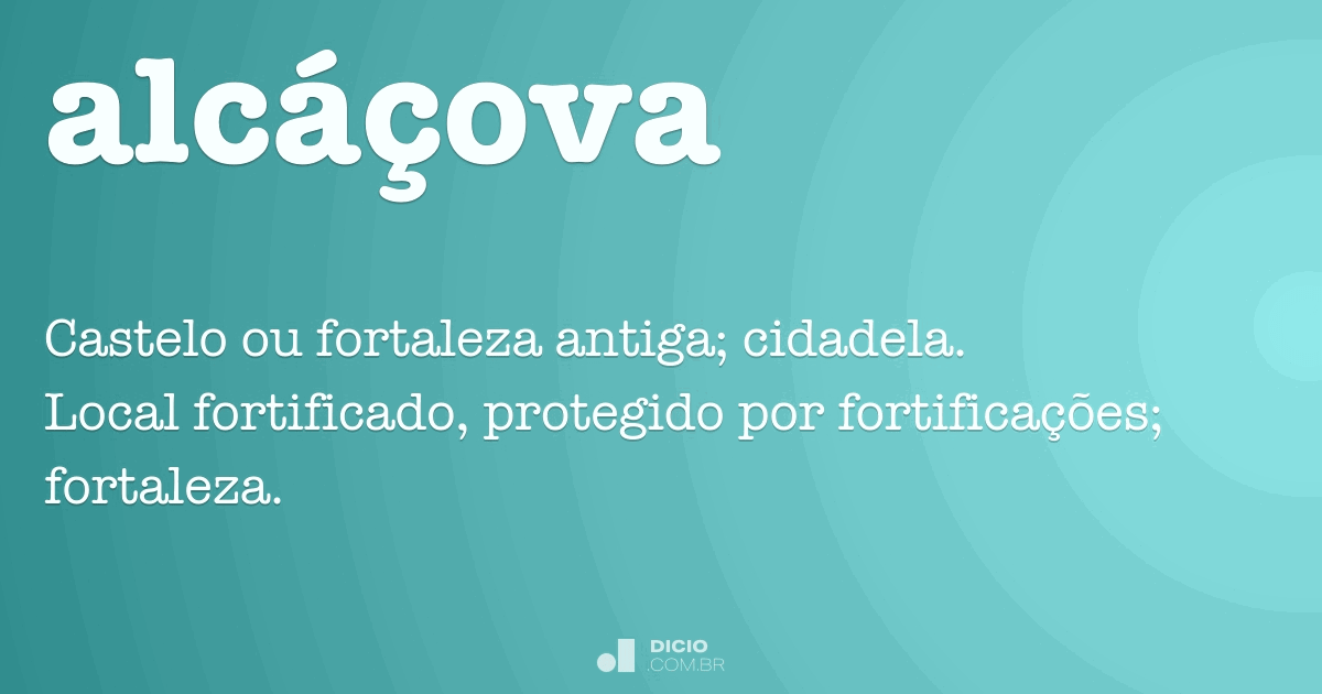 Alcáçova Dicio, Dicionário Online de Português