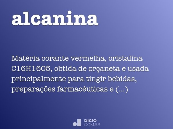 alcanina