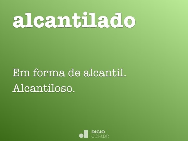 alcantilado
