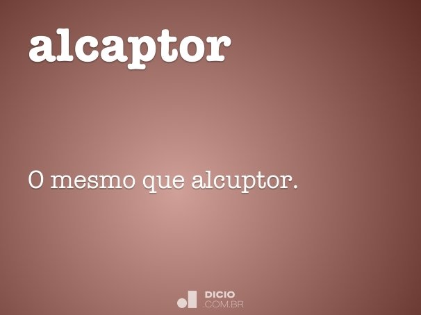 alcaptor