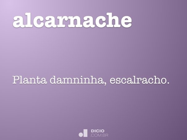 alcarnache