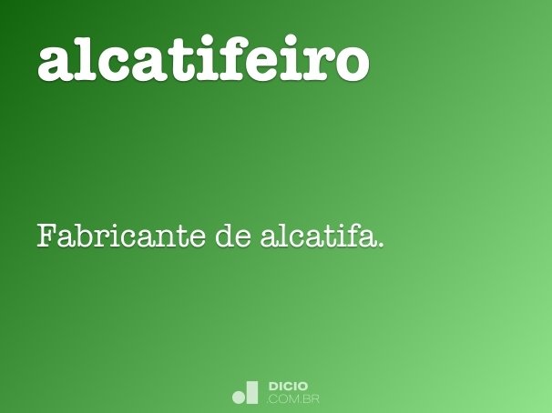 alcatifeiro