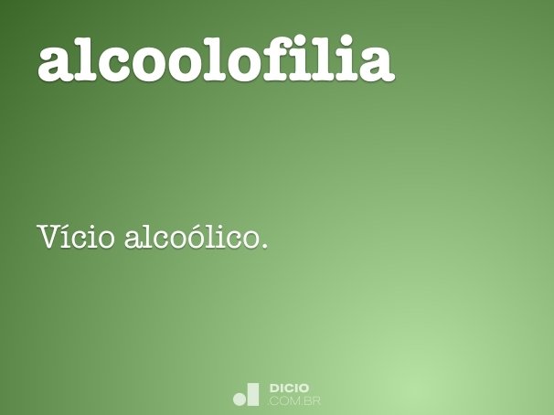 alcoolofilia