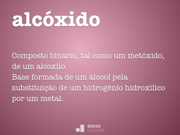 alcóxido