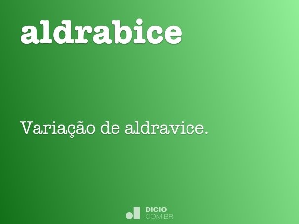 aldrabice