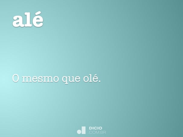 alé