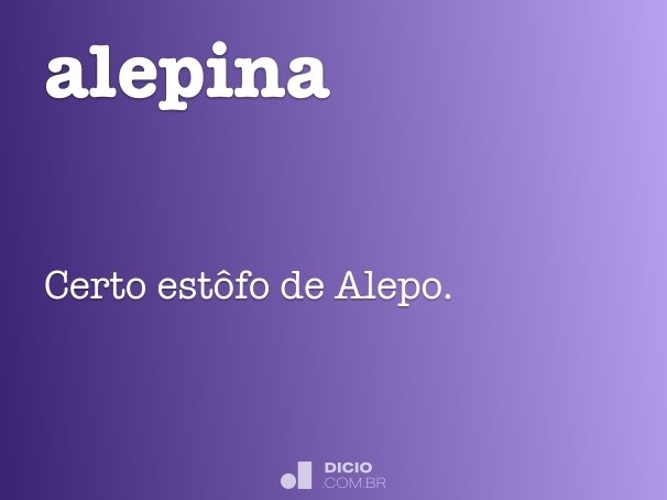 alepina