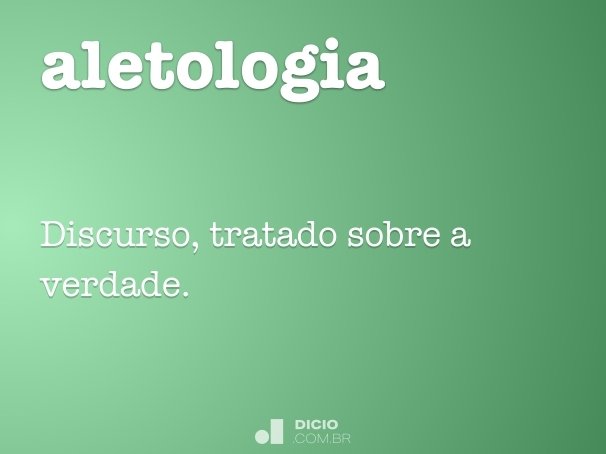 aletologia