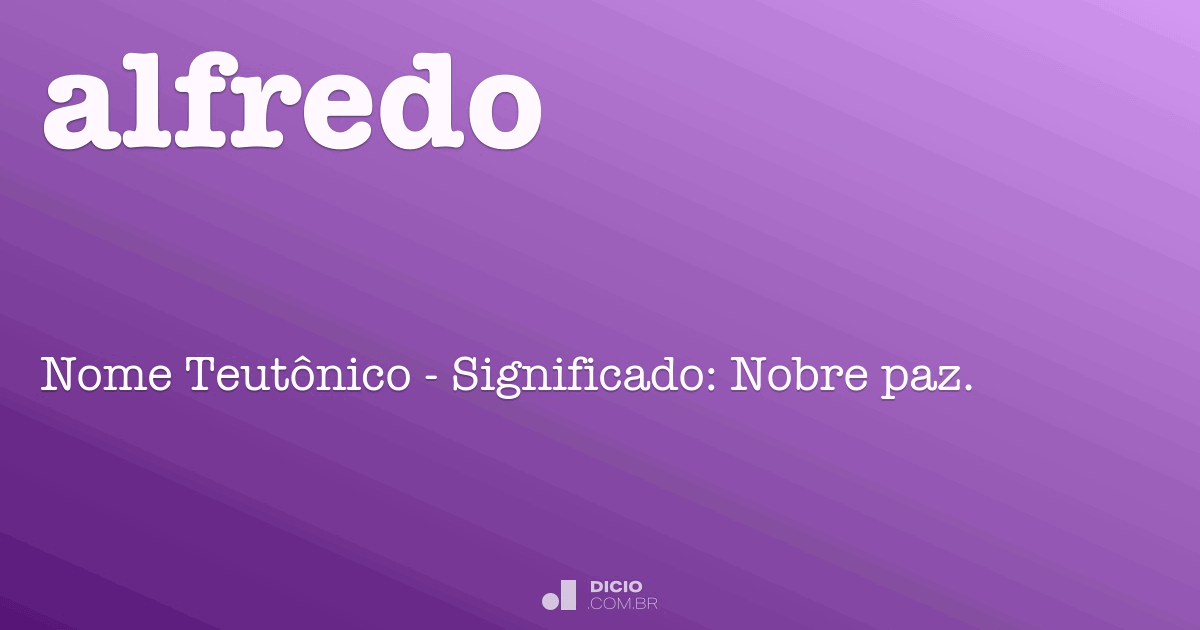 Alfredo Dicio, Dicionário Online de Português