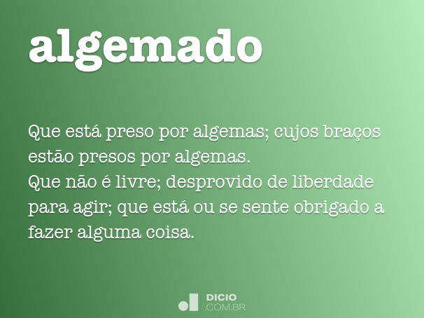 Algemado dicio, dicionário online de português Altaneiramente o que é
