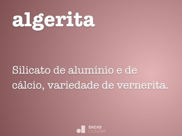 algerita