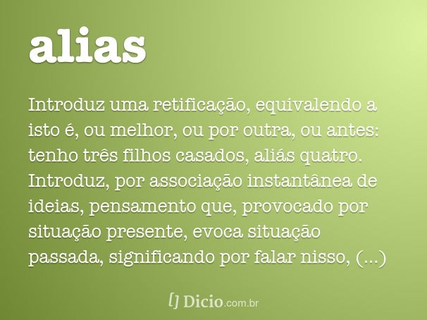 alias