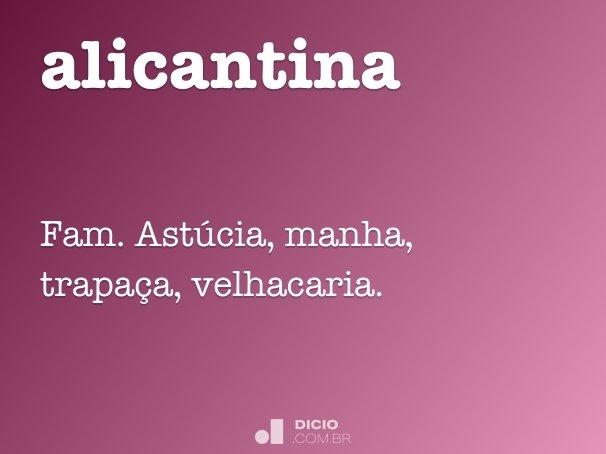 alicantina