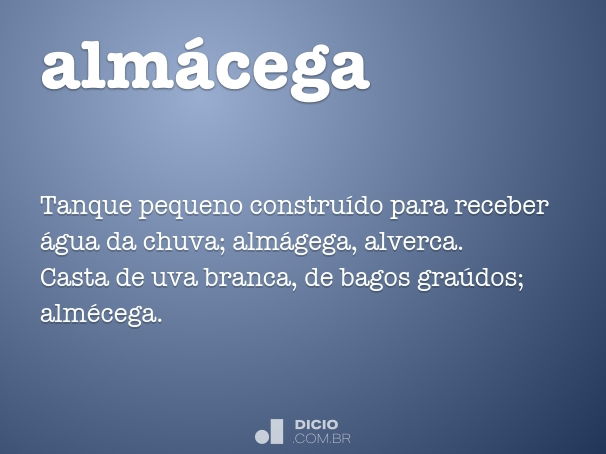 Almácega - Dicio, Dicionário Online de Português