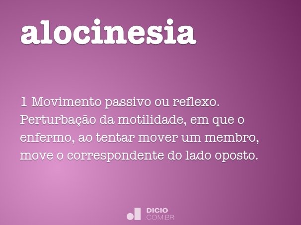 alocinesia