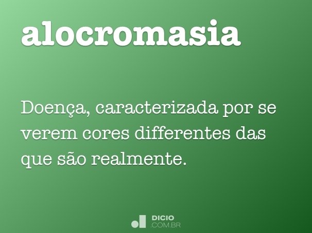 alocromasia