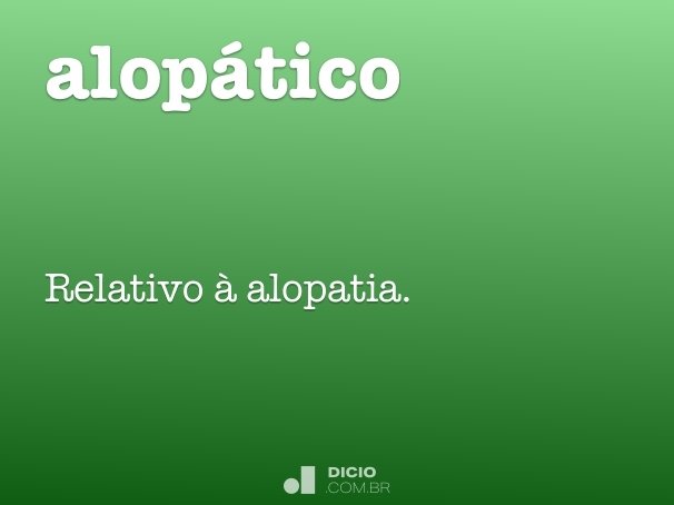 alopático